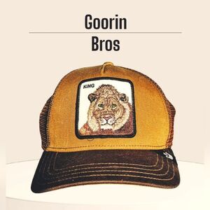 Goorin Bros the Farm King Lion hat snapback